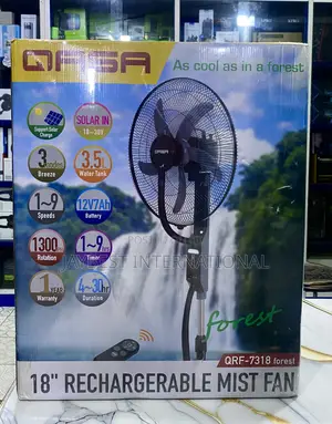 Qasa 18 Inch Rechargeable Mist Fan QRF-7318 Forest