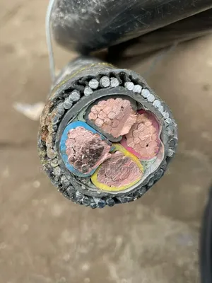 Original 50mm 4core Armored Cable Full Gauge Pure Copper