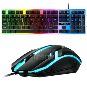 Tf230 Back-Lit Keyboard and Mouse Set