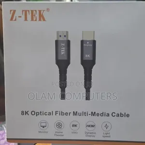 Z-Tek Optical Fiber Multimedia Cable 20m