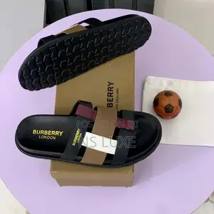 Burberry Slides and Slippers Restocked