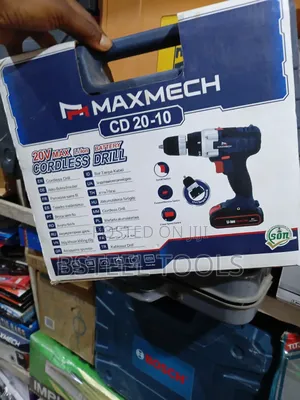 Maxmech Cordless Screw Machine – Rechargeable Drill Screwdriver