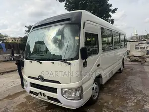 New Toyota Coaster 2025 White