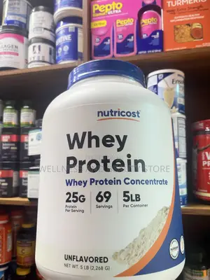Nutricost Whey Protein 5lb | 25g Protein Per Serving | 69 Servings