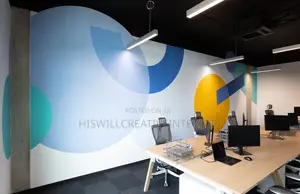 Office Mural and Work Space Branding