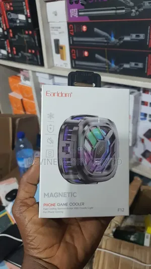 Earldom F12 Magnetic Phone Cooling Fan for Gaming