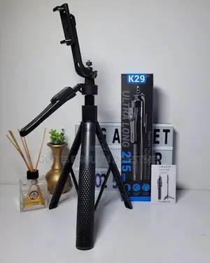 Ultra Foldable Long Selfie Tripod Stand 215cm