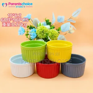 Colorful Ceramic Ramekin Bowl Set – 12 Pieces