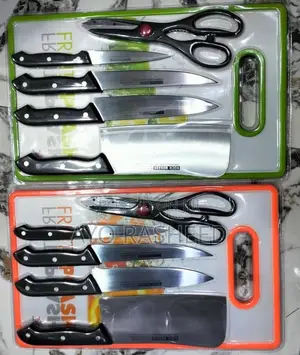 Knife Set With Chopping