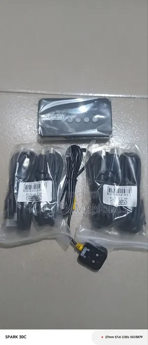 KVM Switch Box for Multiple Computers – Hdmi 4-Port, Output
