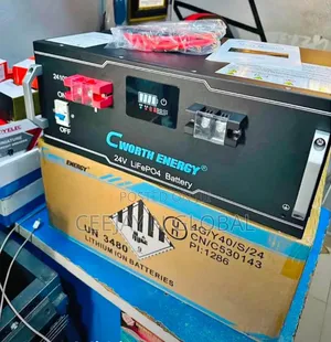 Solar Cworth 2.5kwh 24v Lithium Ion Battery