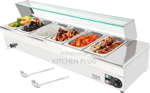 Commercial Bain Marie Food Warmer 『 Keep Multiple Dishes Warm 』