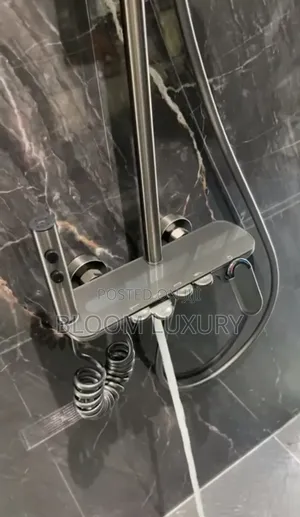 Rust Free Heavy Gauge Grey Piano Standing Shower