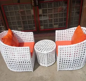 You and Me Rattan Chairs and Table