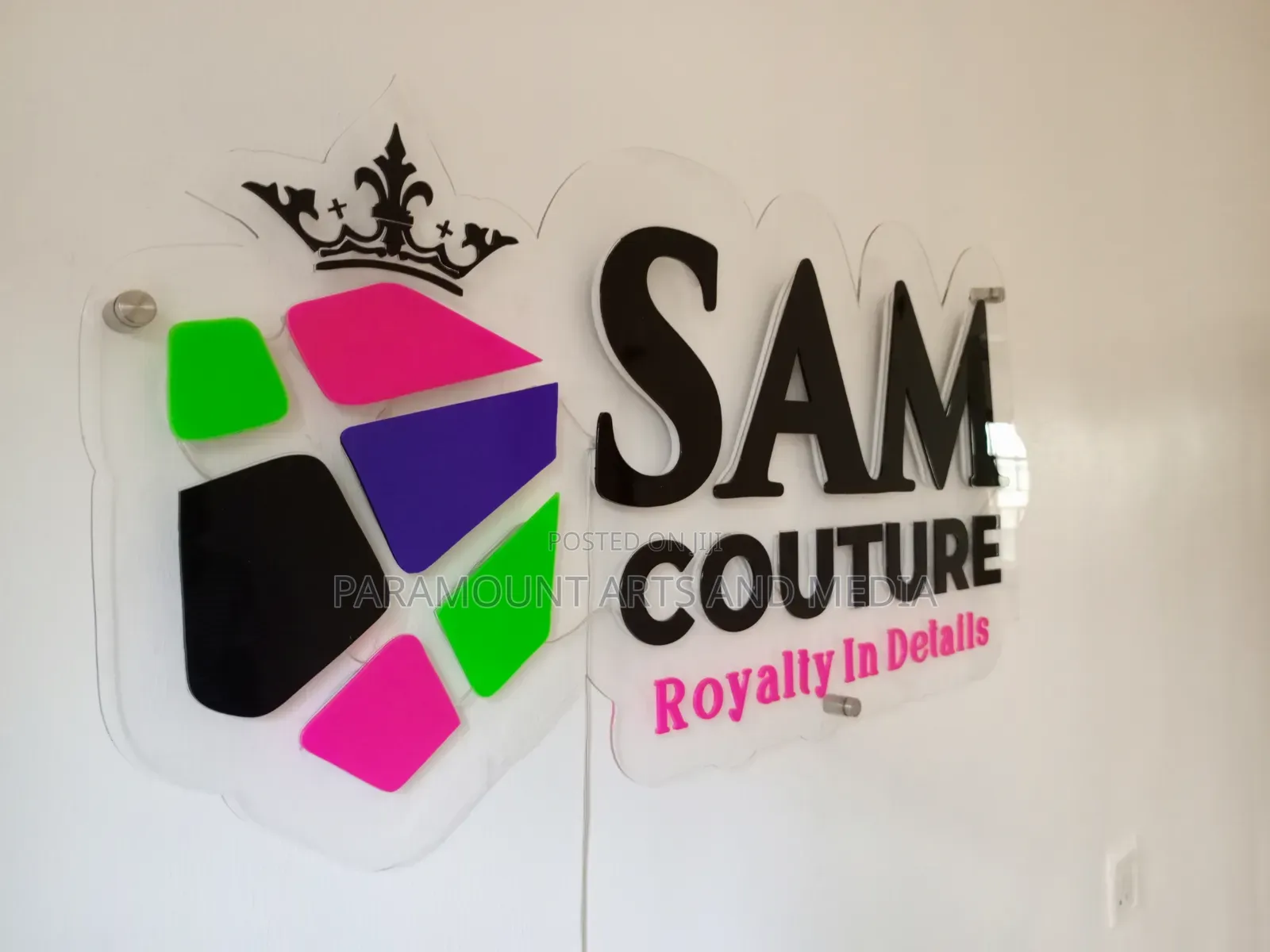 1.5 by 2 Indoor Signage