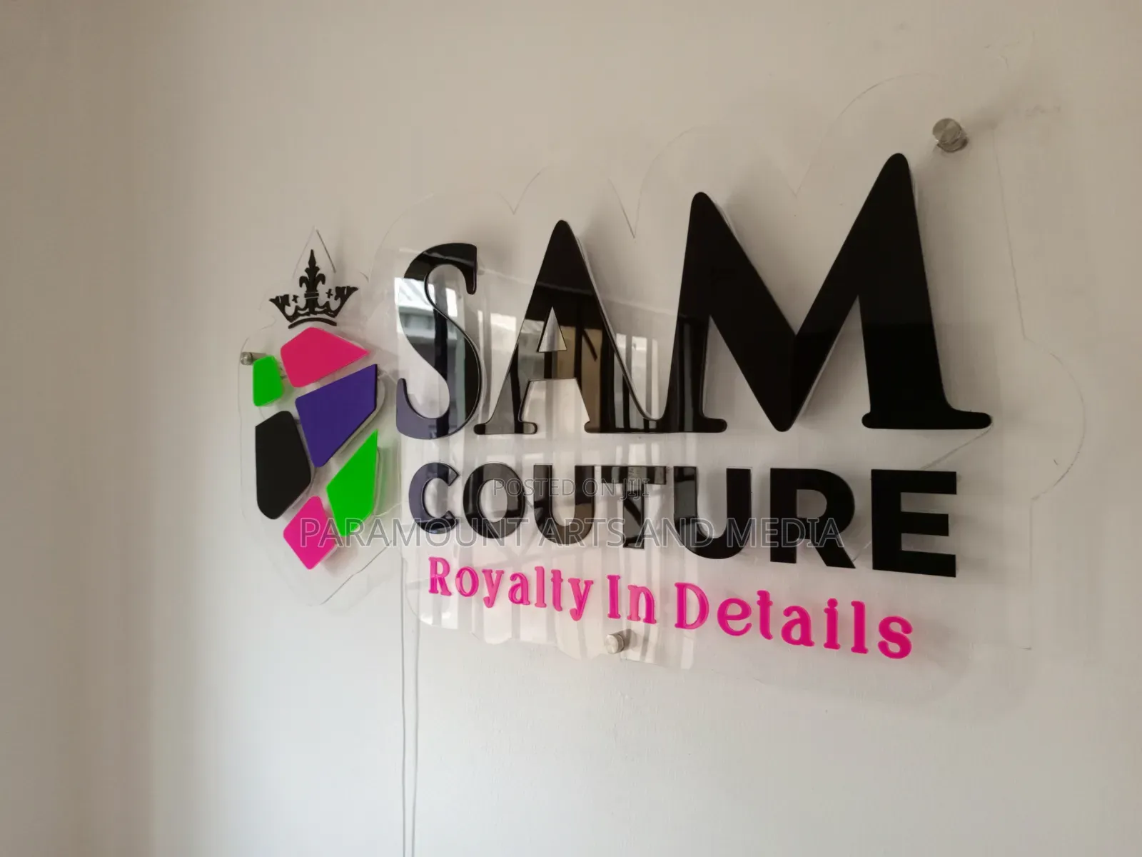 1.5 by 2 Indoor Signage