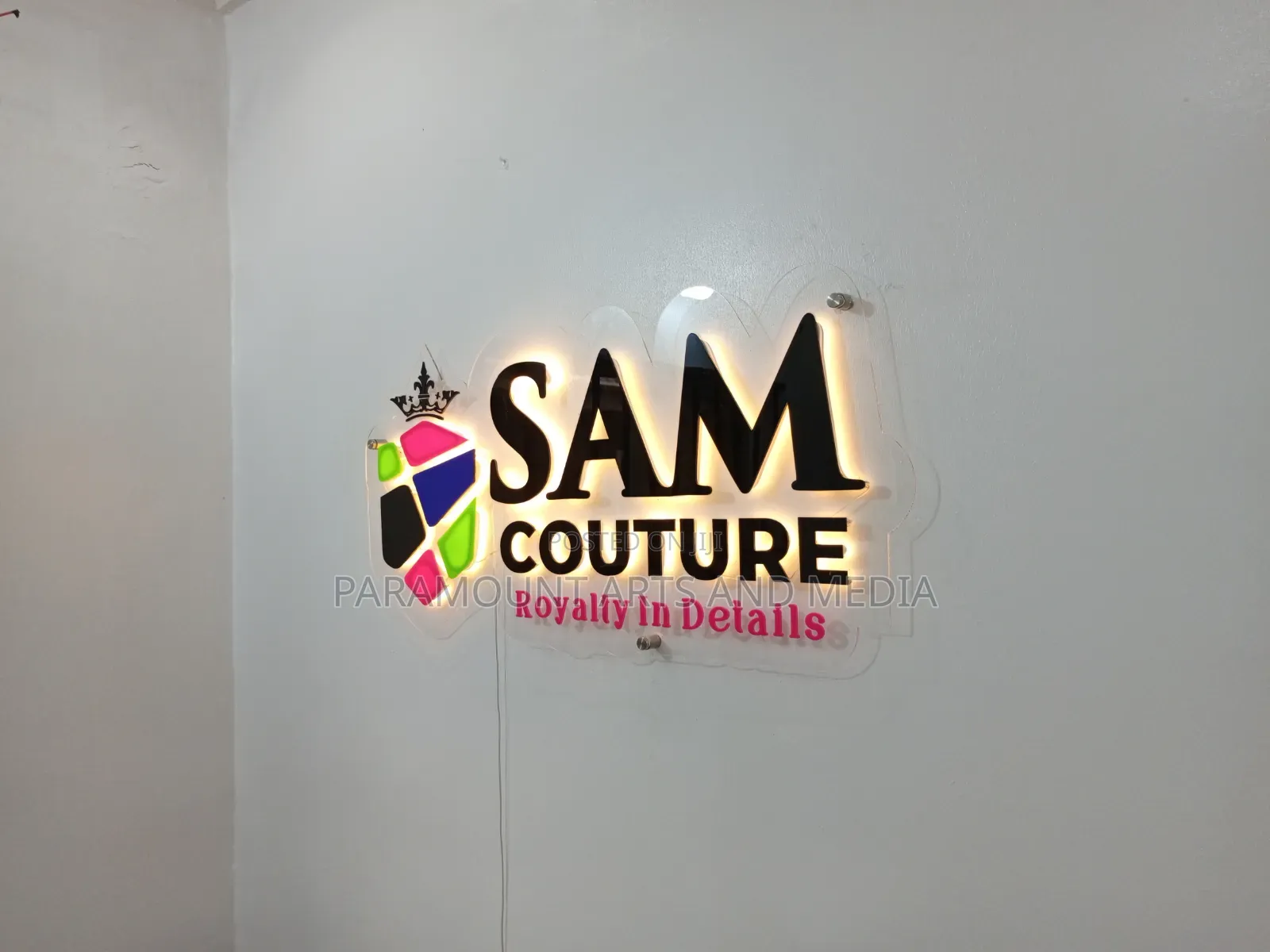 1.5 by 2 Indoor Signage