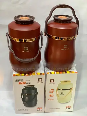 Ailijin Insulated Stainless Steel Vacuum Food Flask 2.0l