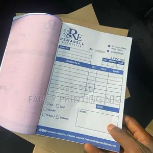 Invoice Receipt Book Printing