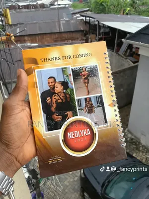 Custom Wedding Jotters Souvenir Notebooks