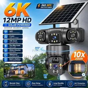 Lens Solar Security Camera – Triple Protection, Zero Stress
