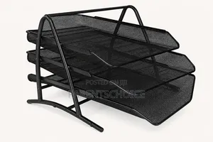 Document Basket Tray - 3 Layers