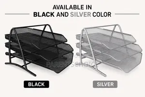 Document Basket Tray - 3 Layers