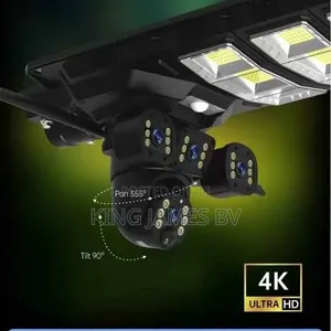 All-in-One Solar Street Light With CCTV Camera – Maximum Protection