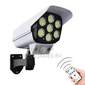 Solar Fake Dummy CCTV Camera Light – Smart Deterrent Security