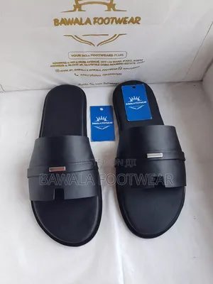 Black Cover Slippers