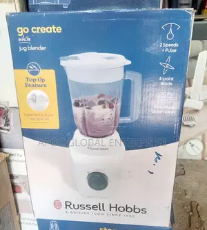 Russell Hobbs Go Create White Jug Blender