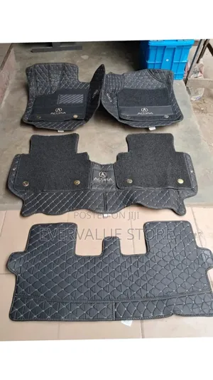 Acura Mdx Customized Tiles Mat With Logo 3 Rows