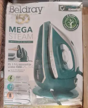 Beldray Mega Steam Pro Upright Iron - Steam Generators