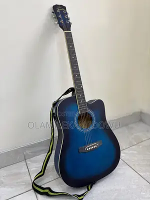 Semi-Acoustic Guitar [With Free Capo]