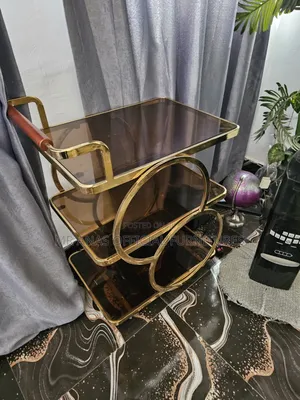 Gold Table Trolley
