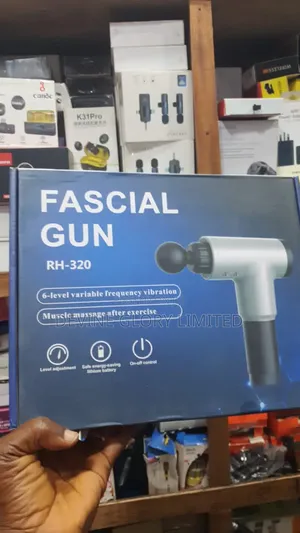 Rh-320 Deep Tissue Massage Gun 6-speed Muscle Massager