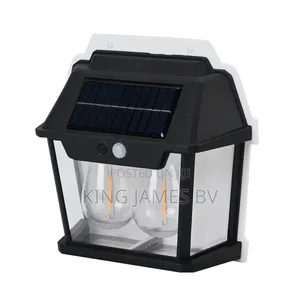 Modern Solar Double Filament Wall Light – Smart, Stylish Durable