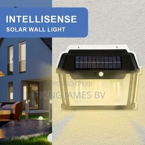 Solar Sensor Triple Filament Bulb Wall Light –Premium Outdoor Lighting