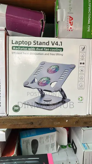 Laptop Stand With Cooling Fan