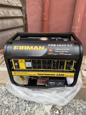 Fireman 5.5kva Fuel Efficient Petrol Generator