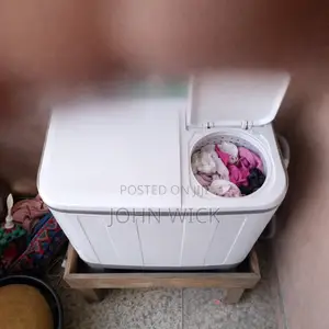 1 Month Used Hisense 7.5 Kg Twin Tub Top Loader Machine
