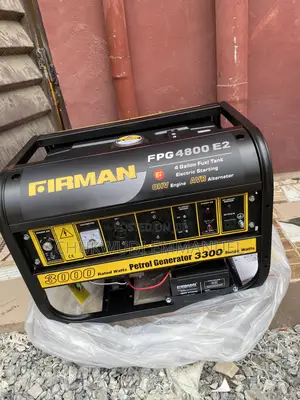 Powerful Fireman 5.5kva Portable Petrol Generator
