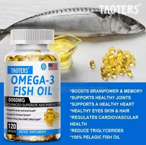 Omega 3 Fish Oil 4500mg+Dha 1100mg+Epa3400mg+Lutein1200mg+D3+Krill Oil
