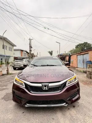 Honda Accord EX-L w/Navigation 4dr Sedan (2.4L 4cyl CVT) 2015 Burgundy