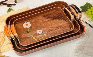3 in 1 Acrylic Wooden Tray