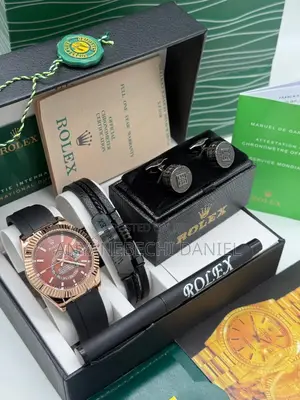 Hublot/ Rolex Male Gift Set
.
