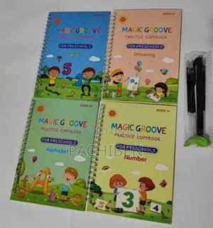 4 in 1 Preschool Practise Copy Books