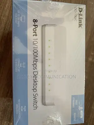 Dlink 8port 10/100mbps Switch
