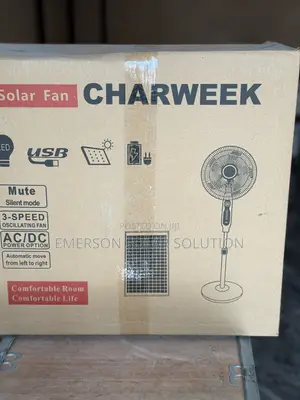 16inches Charweek Solar Fan