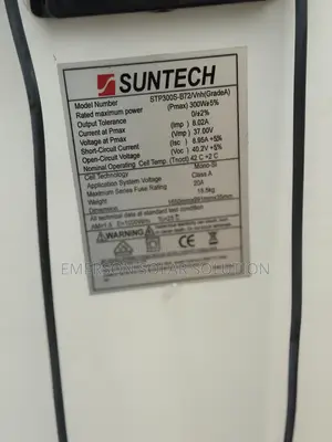 300w Suntech Solar Panel